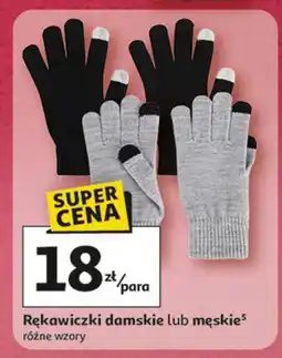 Auchan Rękawiczki męskie oferta