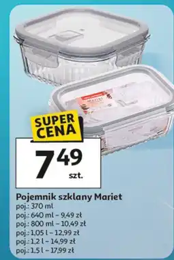 Auchan Pojemnik szklany mariet 1.5 l oferta