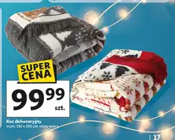 Auchan Koc dekoracyjny 150 x 200 cm oferta