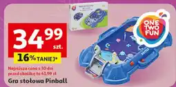 Auchan Gra stołowa pinball One Two Fun oferta