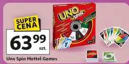 Auchan Gra uno spin Mattel oferta