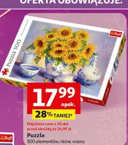 Auchan Puzzle 500 elementów Trefl oferta