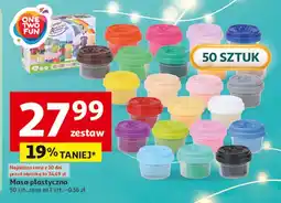 Auchan Masa plastyczna One Two Fun oferta