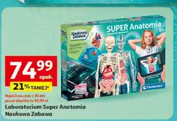 Auchan Naukowa zabawa - super anatomia Clementoni oferta