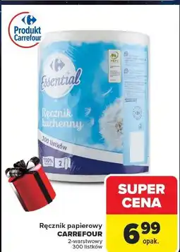 Carrefour Ręcznik kuchenny Carrefour Essential oferta