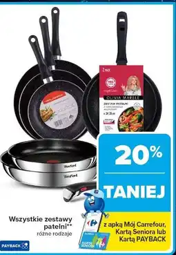 Carrefour Zestaw patelni 24/28 cm Mg Home oferta