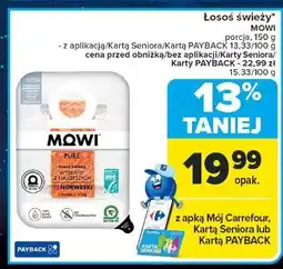 Carrefour Łosoś świeży Mowi Pure oferta