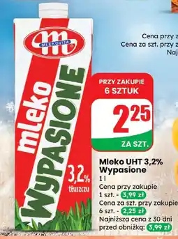 Dino Mleko UHT 3,2% Wypasione Mlekovita oferta