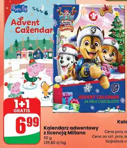 Dino Kalendarz adwentowy z licencją Milano oferta