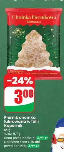 Dino Piernik choinka lukrowana w folii Kopernik oferta