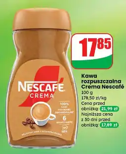 Dino Kawa rozpuszczalna Crema Nescafé oferta