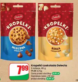 Dino Kropelki czekolada biała Delecta oferta