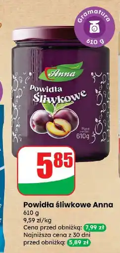 Dino Powidła śliwkowe Anna oferta