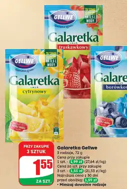 Dino Galaretka borówkowy smak Gellwe oferta