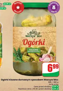 Dino Ogórki kiszone domowym sposobem Warzyw Moc oferta