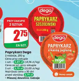 Dino Paprykarz z kaszą jaglaną Dega oferta