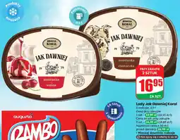 Dino Lody Jak Dawniej Koral śmietanka ciasteczka oferta