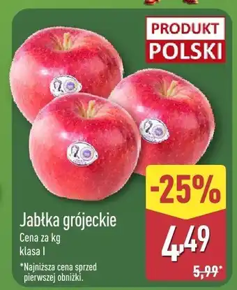 Jabłka grójecki Klasa I Aldi