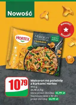 Dino Makaron na patelnię z kurkami Hortex oferta