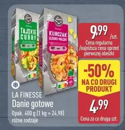 ALDI Danie gotowe La Finesse różne rodzaje oferta
