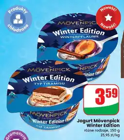 Dino Jogurt Mövenpick Winter Edition różne rodzaje oferta