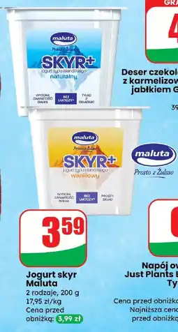 Dino Jogurt skyr Maluta 2 rodzaje oferta