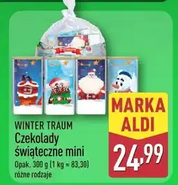 ALDI Czekolady świąteczne mini WINTER TRAUM oferta