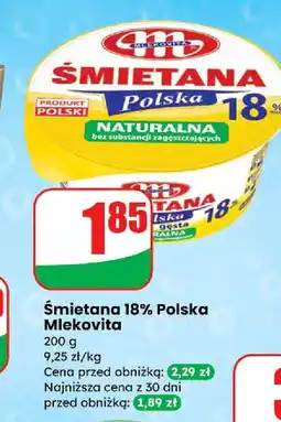 Dino Śmietana 18% Polska Mlekovita oferta