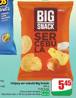 Dino Chipsy ser cebula Big Snack oferta