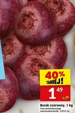 Twój Market Burak czerwony, 1 kg Twój Market oferta