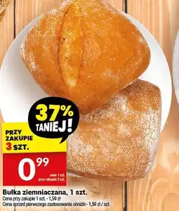Twój Market Bułka ziemniaczana, 1 szt. Białecki Piekarnia oferta