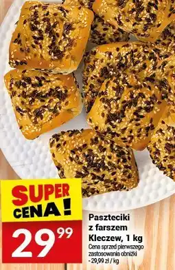 Twój Market Paszteciki z farszem Kleczew, 1 kg oferta
