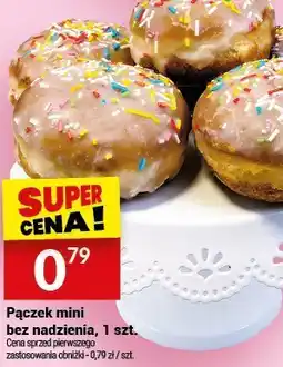 Twój Market Pączek mini bez nadzienia, 1 szt. Białecki Cukiernia oferta