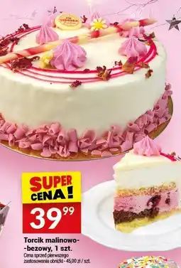 Twój Market Torcik malinowo-bezowy, 1 szt. Białecki Cukiernia oferta