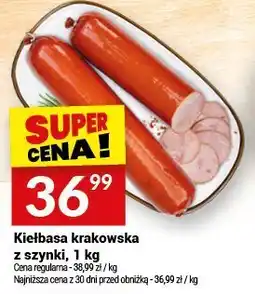 Twój Market Kiełbasa krakowska z szynki Białecki Wędlarnia oferta