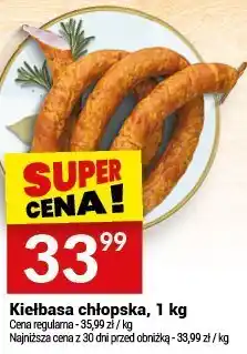 Twój Market Kiełbasa chłopska Białecki Wędlarnia oferta