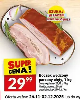 Twój Market Boczek wędzony parzony cięty Białecki Wędlarnia oferta