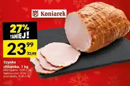 Twój Market Szynka chłopska Koniarek, 1 kg oferta