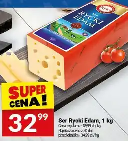 Twój Market Ser Rycki Edam, 1 kg oferta
