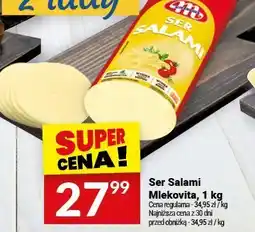 Twój Market Ser Salami Mlekovita, 1 kg oferta
