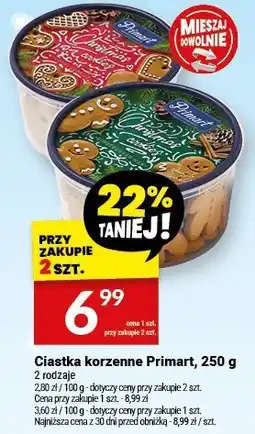 Twój Market Ciastka korzenne Primart, 250 g oferta