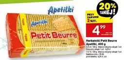 Twój Market Herbatniki Petit Beurre Apetitki, 400 g oferta