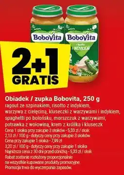 Twój Market Obiadek / zupka Bobovita oferta