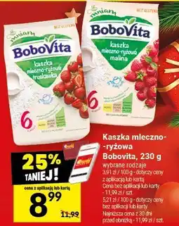 Twój Market Kaszka mleczno-ryżowa Bobovita oferta