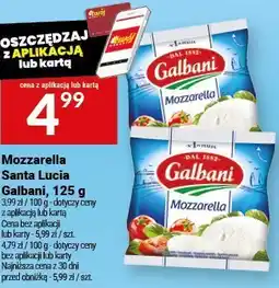 Twój Market Mozzarella Santa Lucia Galbani oferta