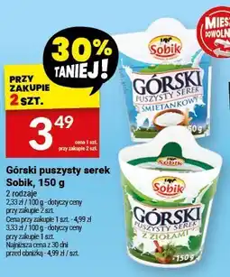 Twój Market Górski puszysty serek Sobik oferta