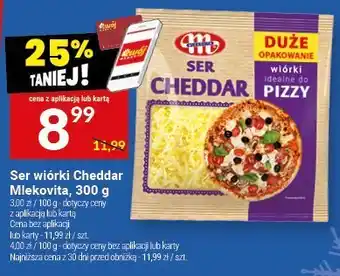 Twój Market Ser wiórki Cheddar Mlekovita oferta