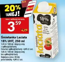 Twój Market Śmietanka Łaciata 18% UHT oferta
