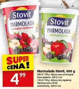 Twój Market Marmeolada Stovit, 600 g oferta