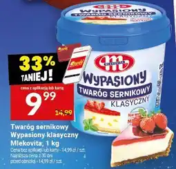 Twój Market Twaróg sernikowy Wypasiony klasyczny Mlekovita, 1 kg oferta